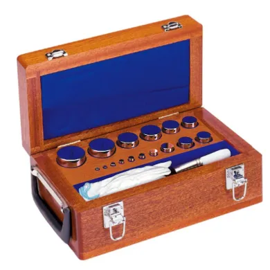 Radwag Cylinder Weights, Set (1 g - 5 kg), Wooden Box