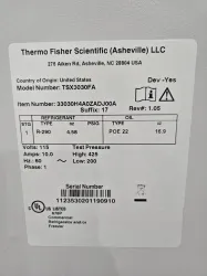 Thermo Scientific TSX3030FA Ultra-Low Temperature Laboratory Freezer -15°C to -35°C with V-Drive Energy Saving, 2 of 5