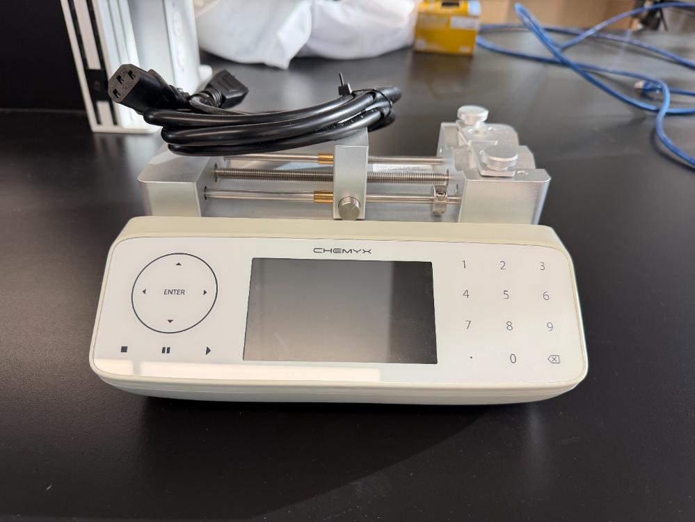 Chemyx Pump F100X Digital-Controlled Syringe Pump for Precise Fluid Delivery