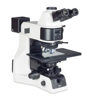 Motic PA53MET-T Trinocular Upright Industrial Microscope, Reflected & Transmitted Illumination
