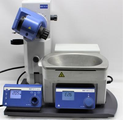 IKA RV 10 D S99 Rotary Evaporator with 3L Heating Bath and 20-280 RPM Motorized Lift-cover