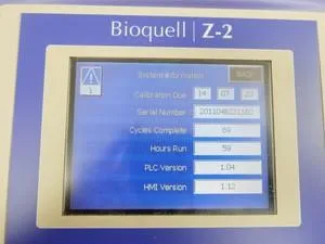 Bioquell H202 Decontamination System Z-2 & R-10, 3 of 39