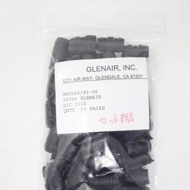 Glenair M85049/93-06 Shield Support Ring for 50-Pair Connectors, Black-cover