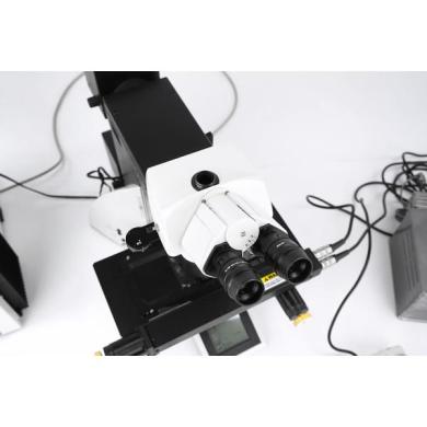 Leica DM6000M Motorized Stage Microscope with Polarizin QP