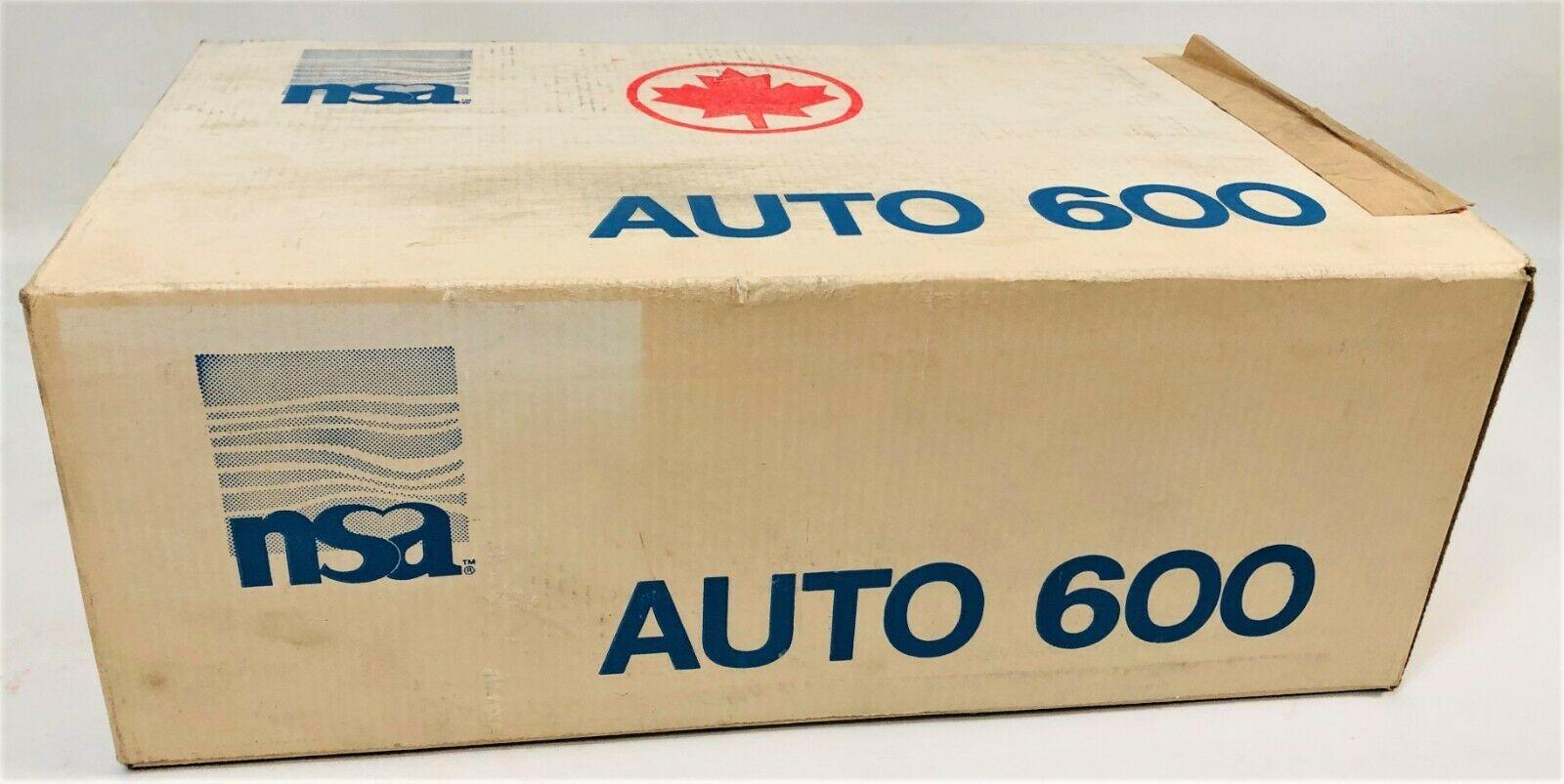 NSA Auto 600 Environmental Air System for Vehicle Use