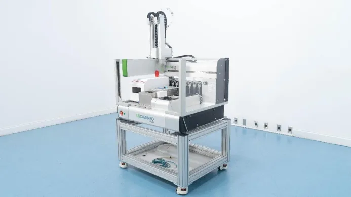 Unchained Labs FreeSlate Junior Liquid Handler for Automated Buffer Exchange