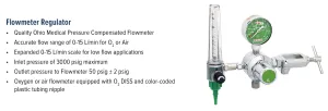 Ohio Medical 6700 Series Integrated Oxygen Flowmeter Regulator, 8 of 9