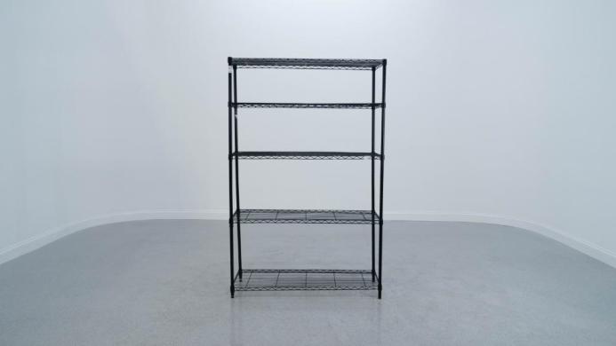 4-Foot Stationary Wire Shelving Unit for Laboratory Storage Applications-cover