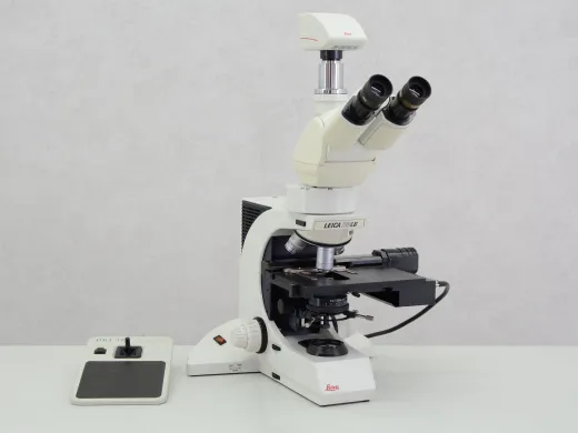 Leica DMLB Metallurgical Microscope with Digital Imaging and Adjustable Worktop