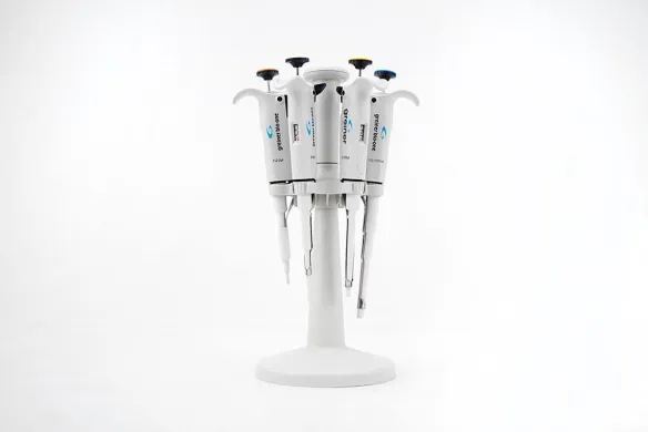 Greiner Bio-One Manual Single-Channel Pipette Set 0.5–10, 2–20, 20–200, 100–1000 µL with Stand