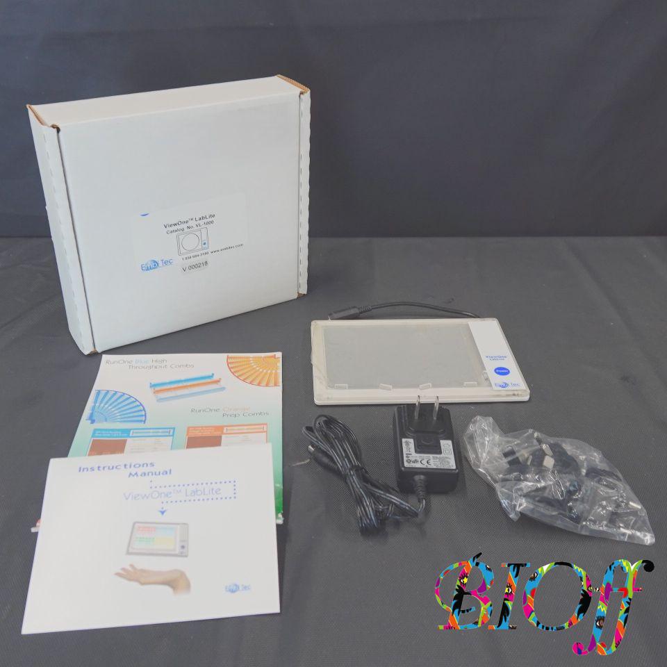 Embi Tec ViewOne LabLite VL-1000 LED Gel and Film Observation Light Box