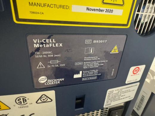 Beckman Coulter Vi-Cell Meta Flex Automated Cell Viability and Concentration Analyzer-cover
