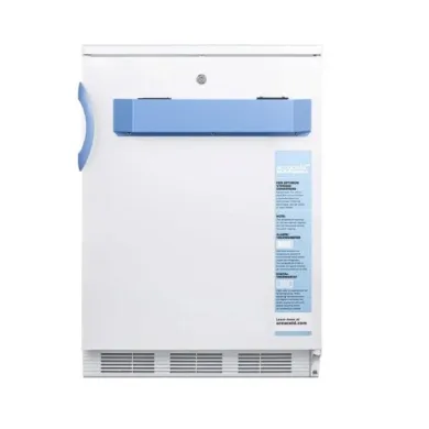 Accucold FF7LWBIMED2 24" Wide Built-In Medical Refrigerator for Vaccine and Sensitive Material Storage