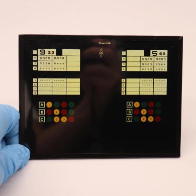 Stereo Optec 1000 DMV Vision Tester Replacement Slide for Visual Acuity Screening-cover