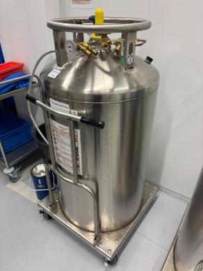 Chart Euro-Cyl 230/4 Liquid Nitrogen Cryogenic Storage Tank for Biotech Applications-cover