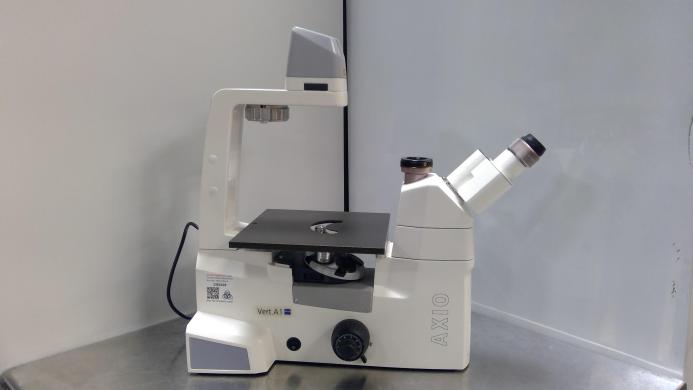 Zeiss Axio Vert A1 Inverted Microscope with 10X, 20X, 40X Objectives-cover