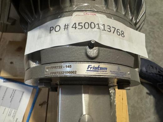 Fristam FPR722-145 Sanitary Centrifugal Pump with Baldor Reliance Super-E Motor-cover