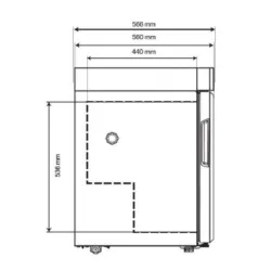 Thermolabil TH-076 Pharmacy Edition Refrigerator, 3 of 4