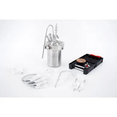 PARR 599HC 21 PS 200 Bar Autoclave with Manometer and Accessories