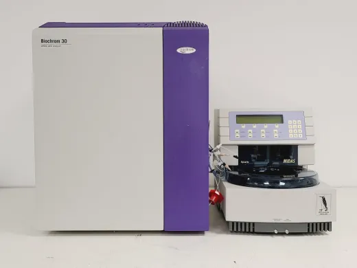 Biochrom 30 Amino Acid Analyzer with Spark Midas Autosampler for Automated Amino Acid Profiling