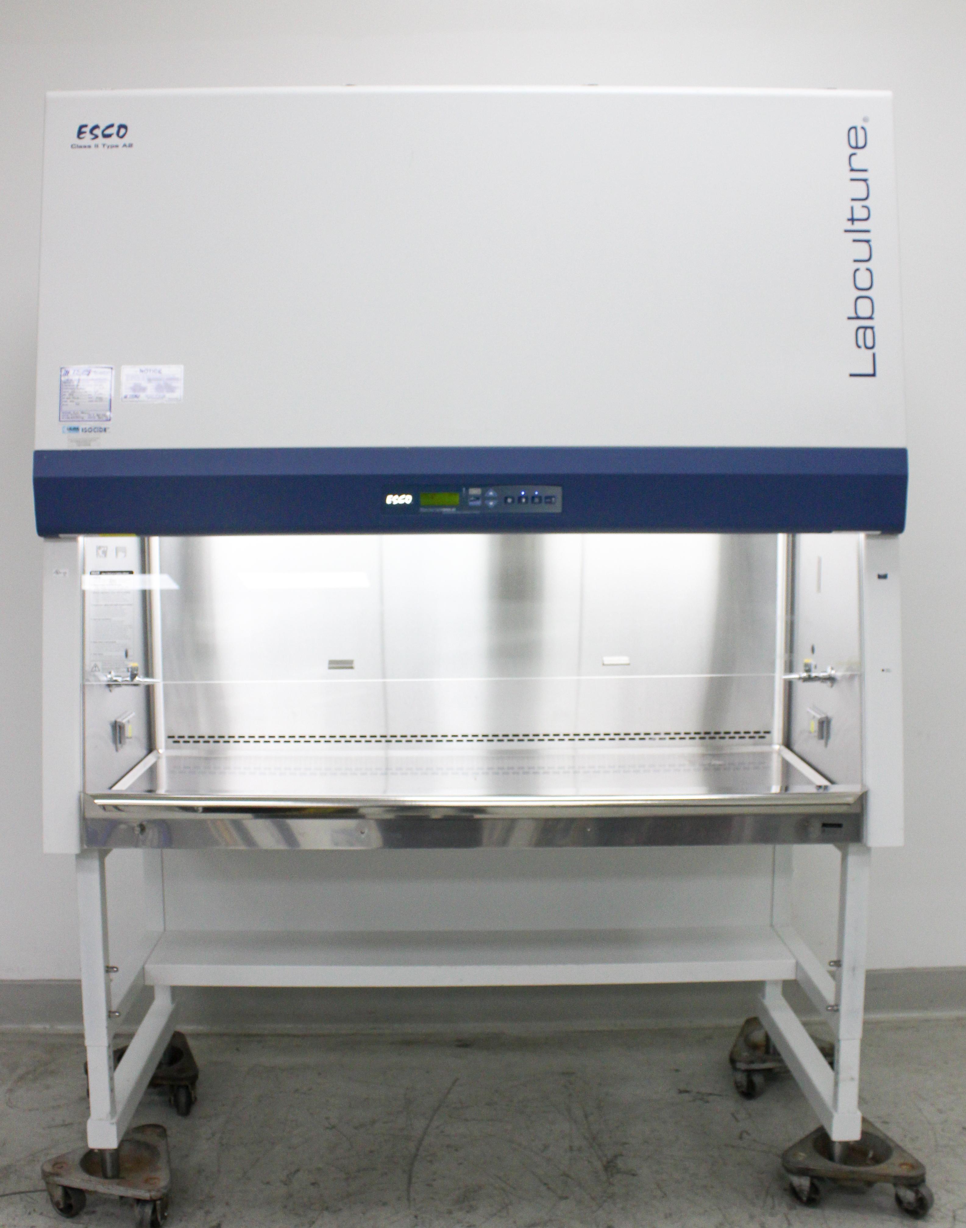 Esco LA2-5A2 Class II Biosafety Cabinet with Dual ULPA Filtration and Energy-Efficient DC ECM Motor