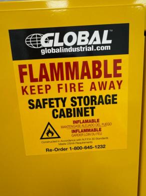Global Industrial Flammable Liquid Storage Cabinet for Laboratory Safety-cover
