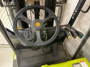 Clark TMG15 Electric Forklift with Three-Stage Mast for Indoor Material Handling, 8 of 8
