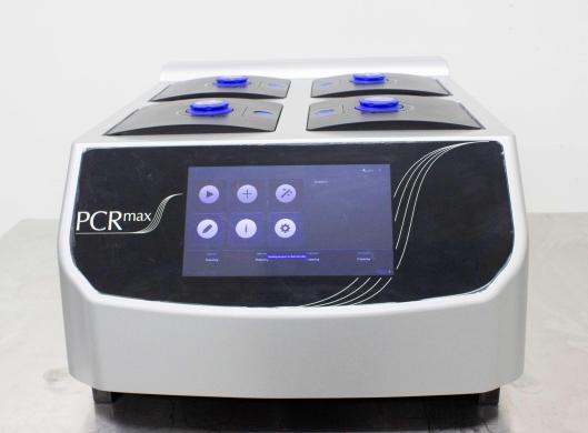 Cole Parmer PCRmax Alpha Thermal Cycler AC4384 with Quad 384-Well Blocks, 10-100°C Range-cover