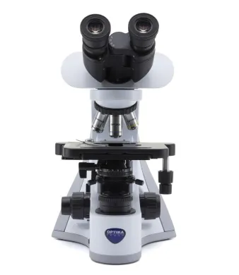 B-510 Trinocular Brightfield Microscope with IOS PLAN Optics and 1000x Magnification