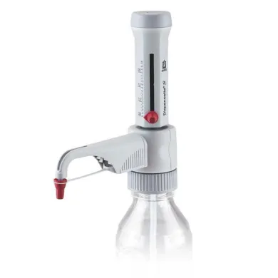BrandTech Scientific Dispensette S Analog Bottletop Dispenser, 0.2 to 2mL