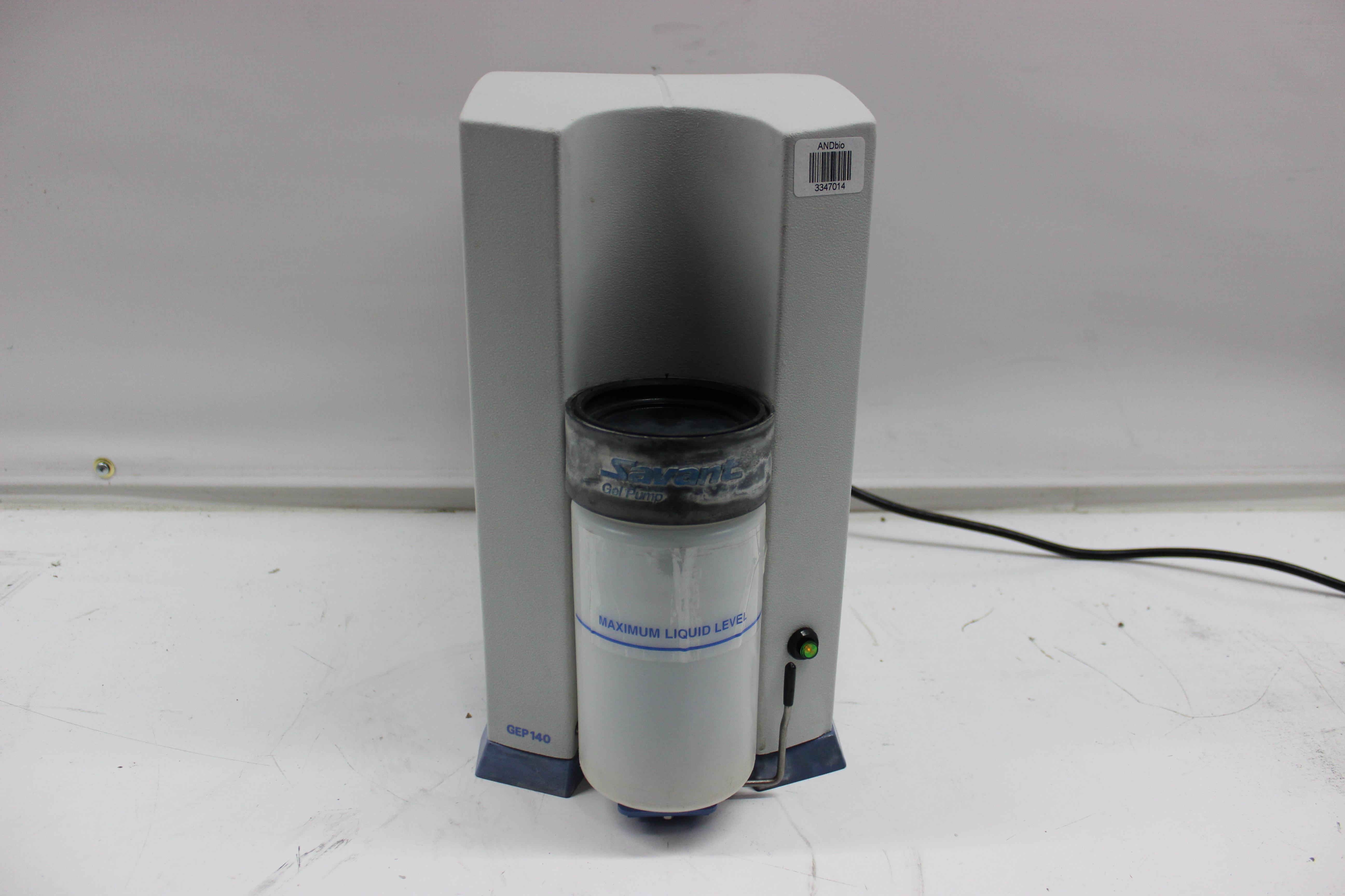 Savant GEP140-120 Electrophoresis Gel Dryer Vacuum Pump 120V
