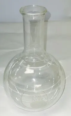 Corning PYREX 4060 1000mL Florence Flat-Bottom Borosilicate Glass Boiling Flask
