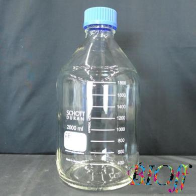 SCHOTT DURAN 017200-20006 2 L Blue Laboratory Bottle-cover