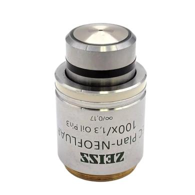 Zeiss EC Plan Neofluar 100x Oil Phase Contrast Microscope Objective M27-cover