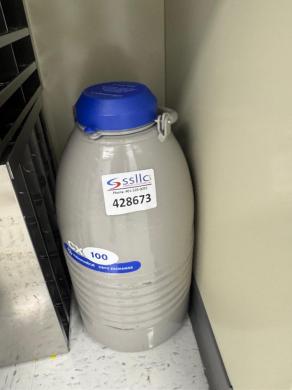 ICBiomedical CX100-11M Cryogenic Storage Dewar for Liquid Nitrogen-cover