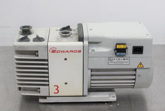 Edwards RV3 Dual Stage Rotary Vane Vacuum Pump 0.5hp Quiet Operation 120V/220V-cover