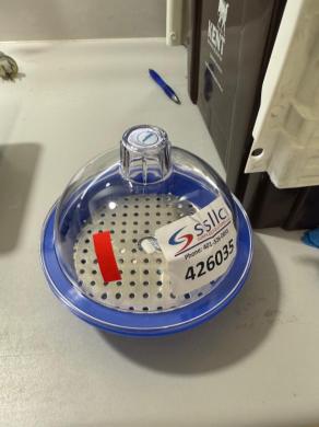 Nalgene Plastic Desiccator with Perforated Metal Base Plate-cover