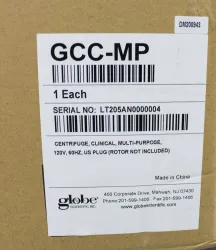 Globe GCC-MP Multi-Purpose Benchtop Centrifuge, 300-6000 RPM with Safety Features, 9 of 12