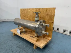 Baminox HX62092 Stainless Steel Shell-and-Tube Heat Exchanger with 500 kW Capacity, 2 of 4