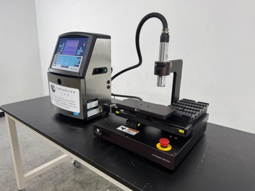 California Advanced Labeling TubeWriter 360 with VideoJet 1520 Automated Tube Labeling and Coding System-cover