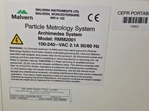 Malvern Archimedes Particle Metrology System with PC for Nanoparticle Characterization, 5 of 5