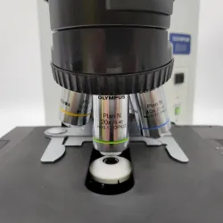 Olympus BX45 Microscope with Tilting Telescoping Binocular Head and Plan Objectives, 6 of 6