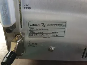 Varian Saturn 2100T GC/MS with CP-8200 & 3900 GC, 13 of 20