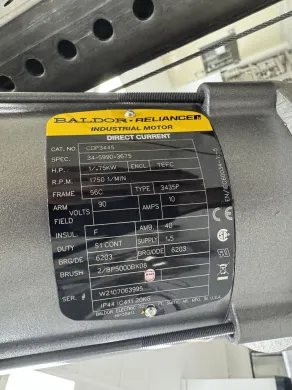 Indco Washguard Adjustable Speed Controller with Baldor Motor VG, Standalone System