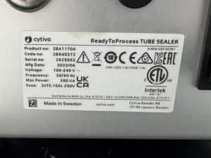 Cytiva ReadyToProcess Tube Sealer for Bioprocessing Applications, 5 of 5