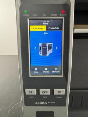 Zebra ZT610 Industrial Label Printer with Color Touchscreen Interface-cover