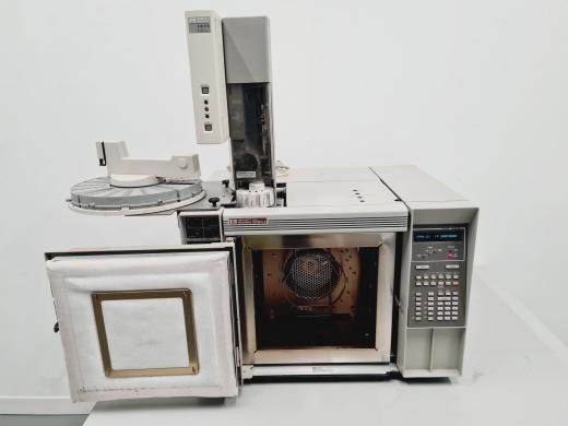 Hewlett Packard 5890 Series II Plus Gas Chromatograph w/ HP 7673 Injector Lab-cover