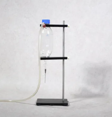 Schott Filling Bottle with Tap and Frame Stand, 1000 ml
