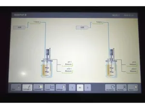 Sartorius Stedim Biostat B Twin Jacketed Autoclavable Benchtop Bioreactor Controller with 2 L Glass Vessels, 7 of 39