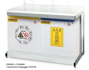 COMBISTORAGE UB60 620h CHEMISAFE Underbench Flammable Safety Cabinet, 2 of 3